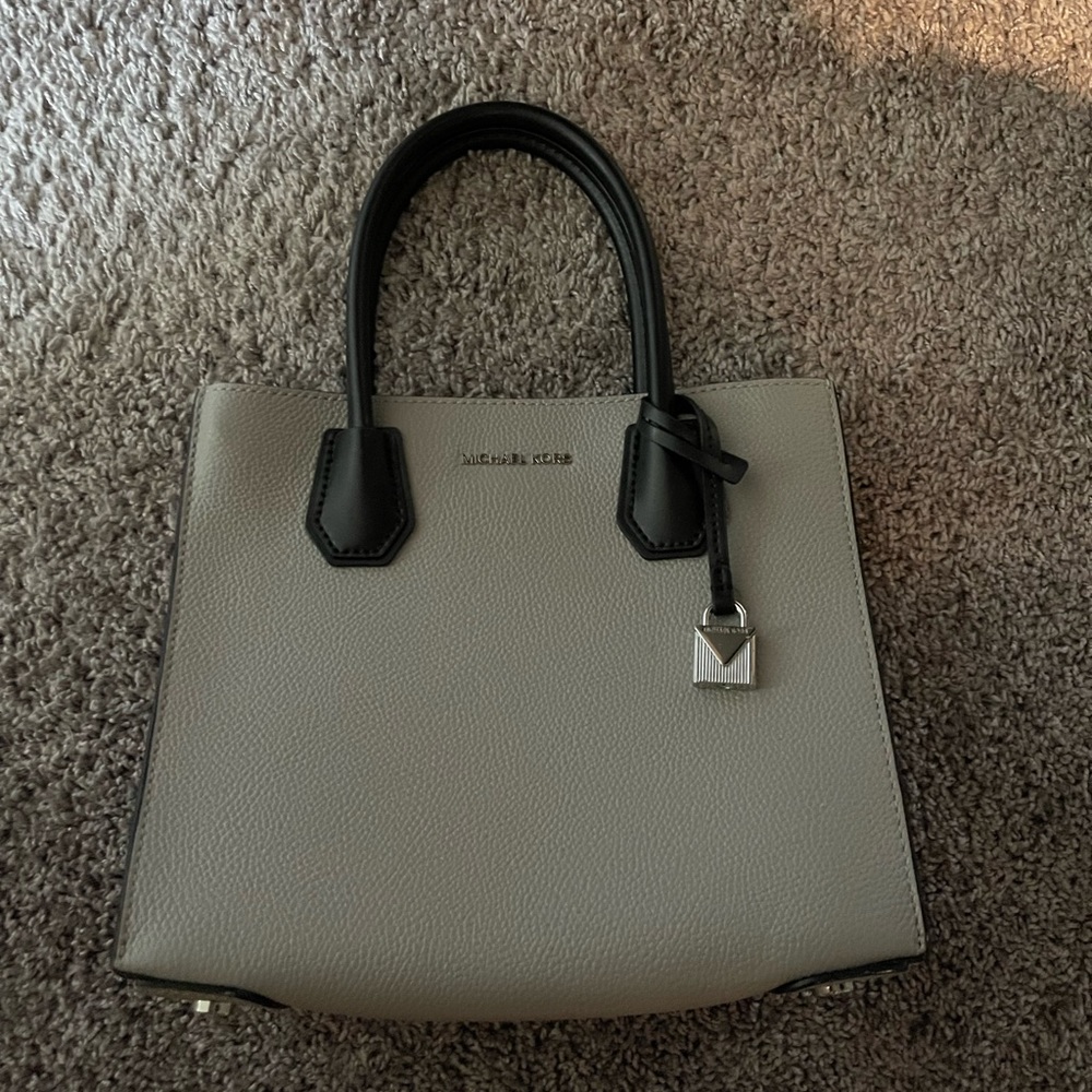 Grey Michael Kors Purse